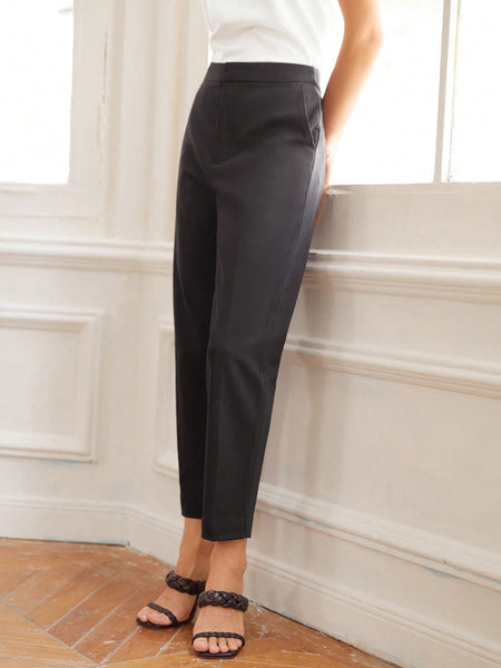 CROPPED TAILORED PANTS